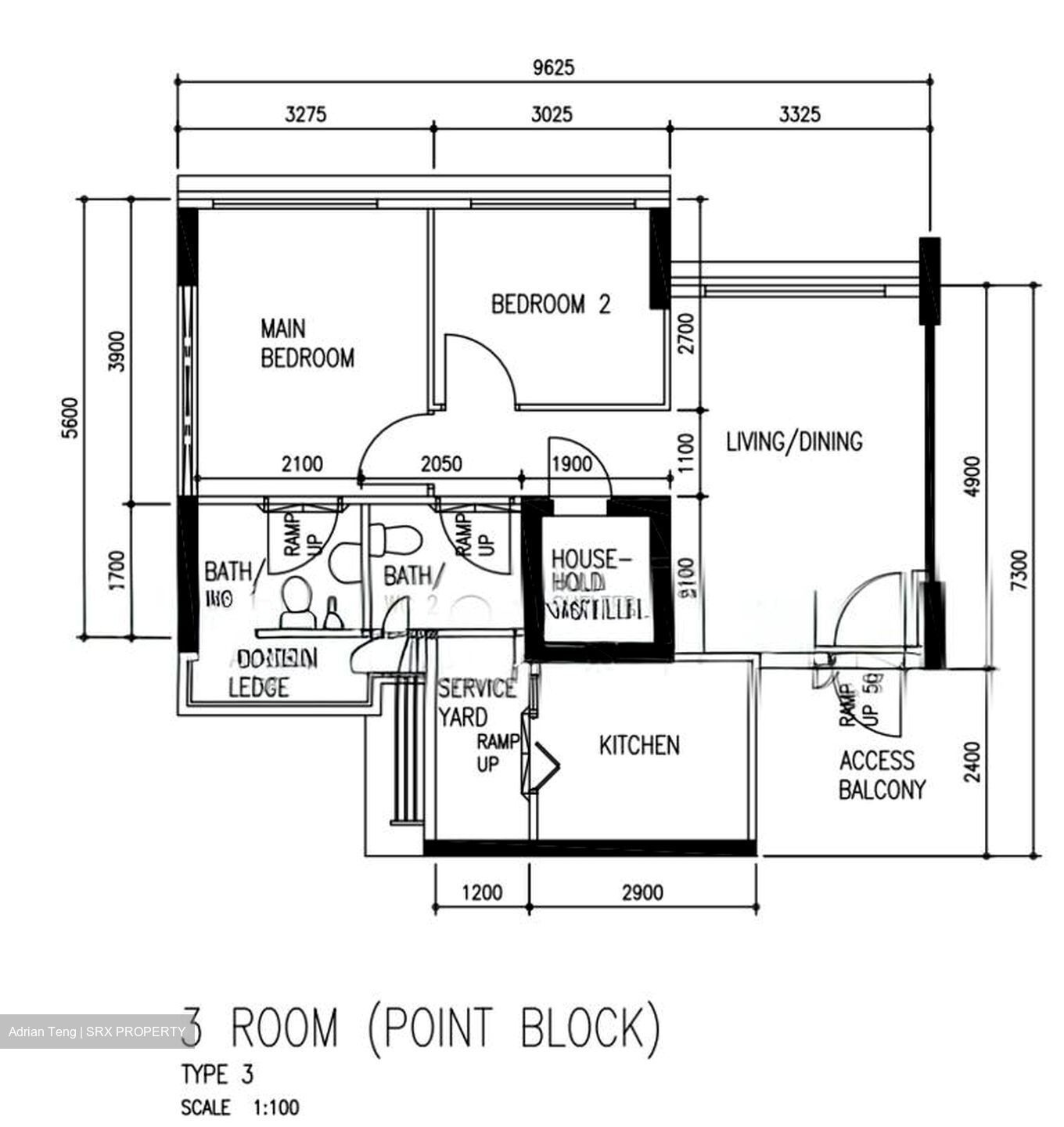 Blk 51 Commonwealth 10 (Queenstown), HDB 3 Rooms #507742491